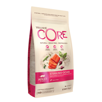 Wellness Core Sterilised Σολομός 1.75kg Ξηρά Τροφή Γάτας
